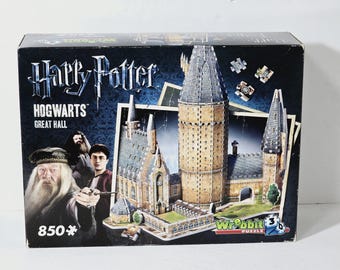 Wrebbit 3D Puzzles of the Great Hall and Astronomy Tower From