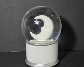 Pottery Barn Kids Sleepy Moon Light Up Snowglobe