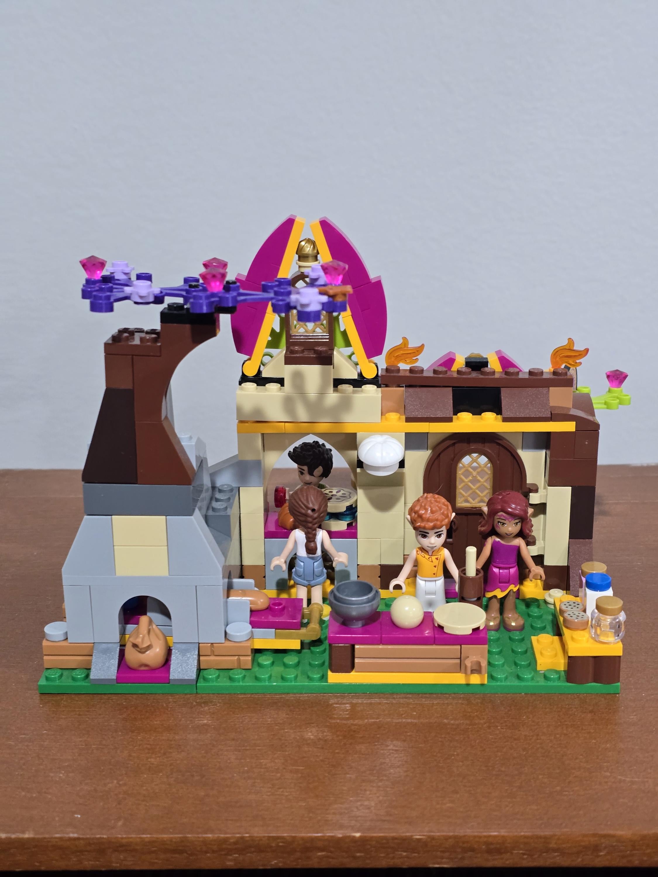 LEGO Elves Azari and the Magical Bakery 41074 No Box 100% Complete