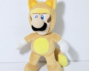 Luigi Super Mario 3D Land Fox Sanei Nintendo Plush Soft Toy Stuffed Doll