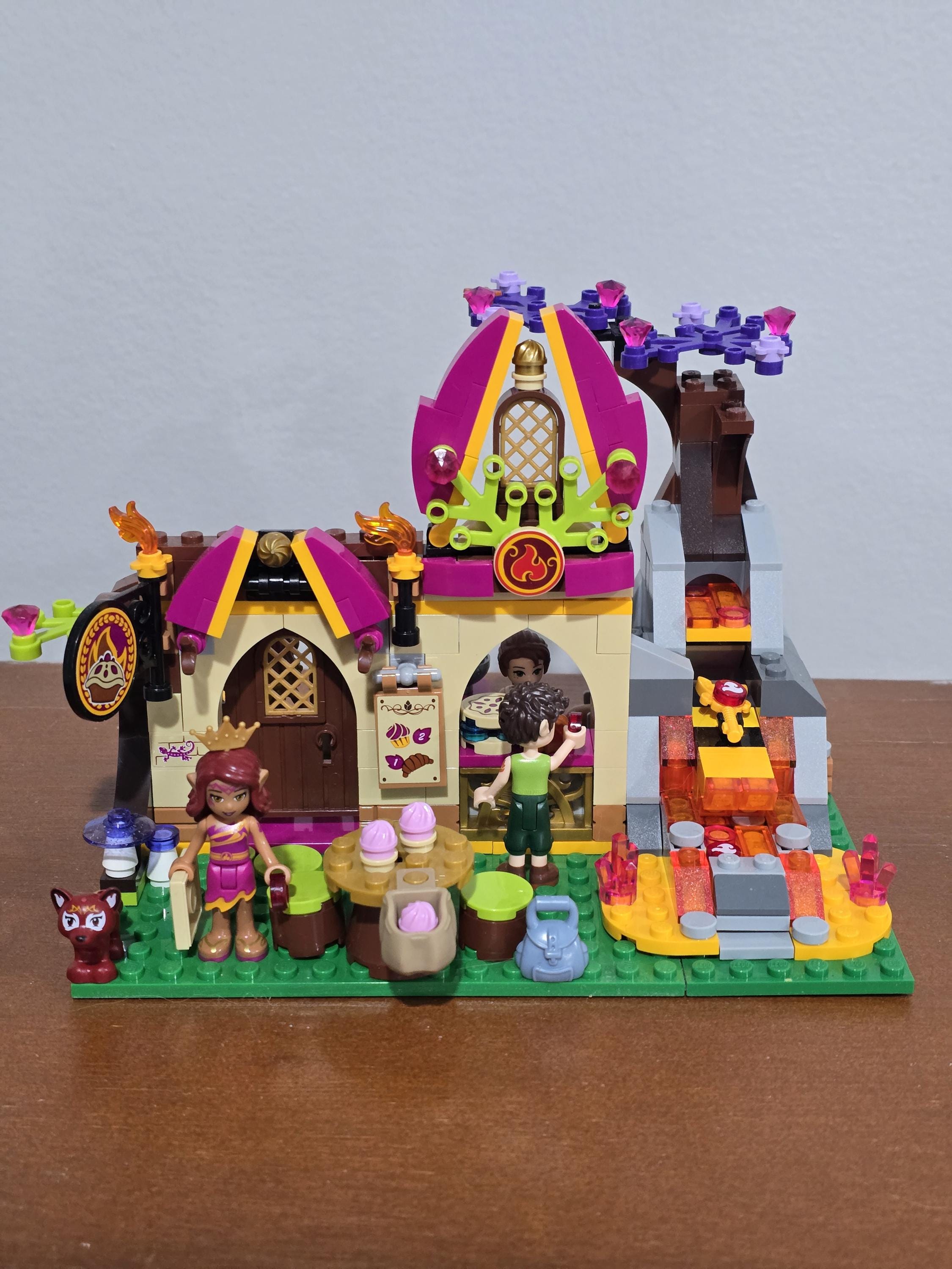 LEGO Elves Azari and the Magical Bakery 41074 No Box 100% Complete