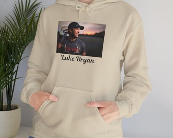 Luke Bryan Country Music Unisex Hoodie gift ideas for every one music lovers