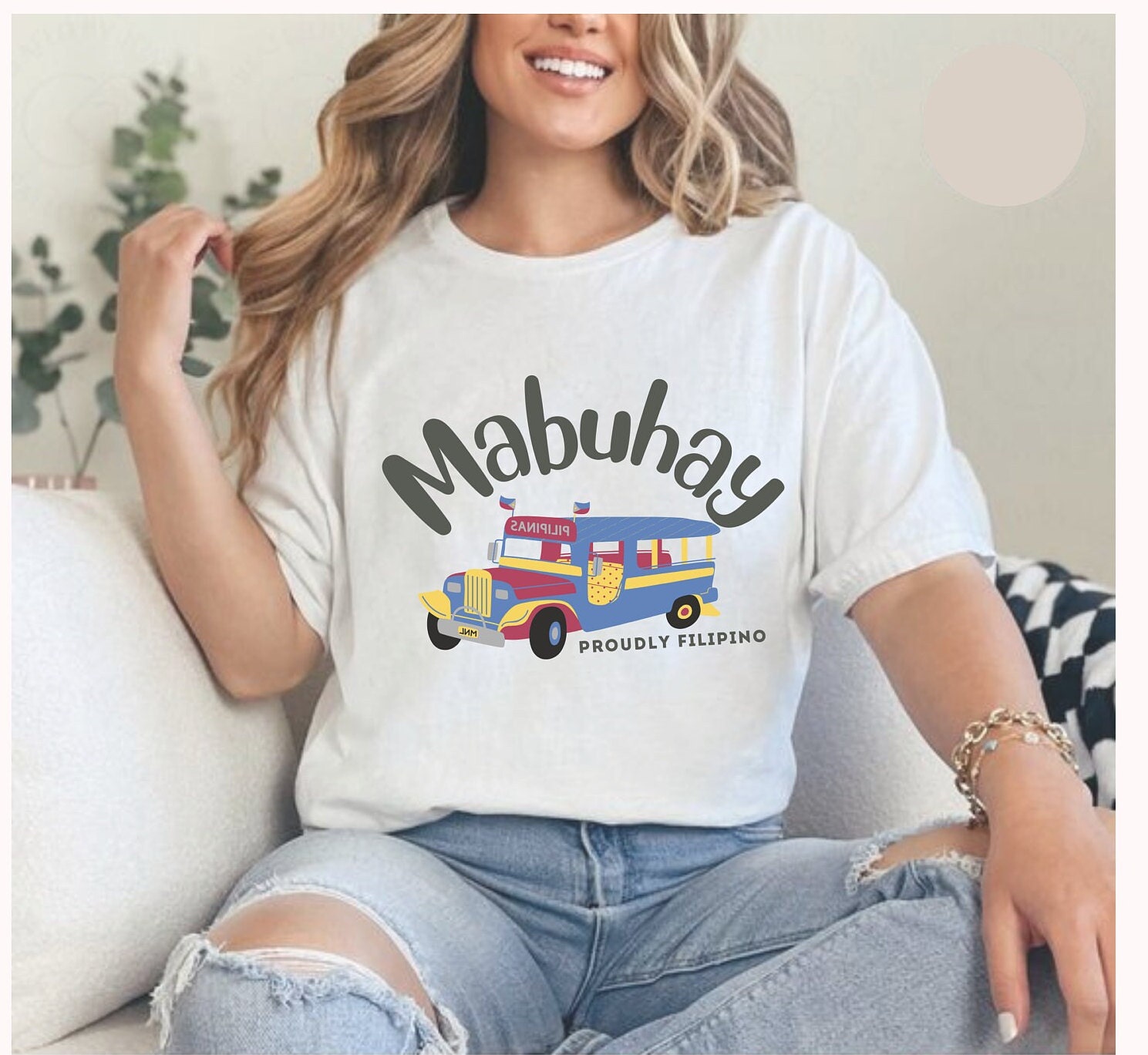 Unisex  T-Shirt Mabuhay Pilipinas |Proudly Filipino| Cultural Design