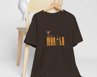 Unisex Jersey Short Sleeve Tee| pilipinas manila design t shirt | cultural tshirt | filipino design