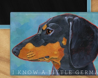 Dachshund magnet, doxie, wiener dog, dog mom, coworker gift,dash hound,stocking stuffer,housewarming gift,thinking of you gift, in memory of