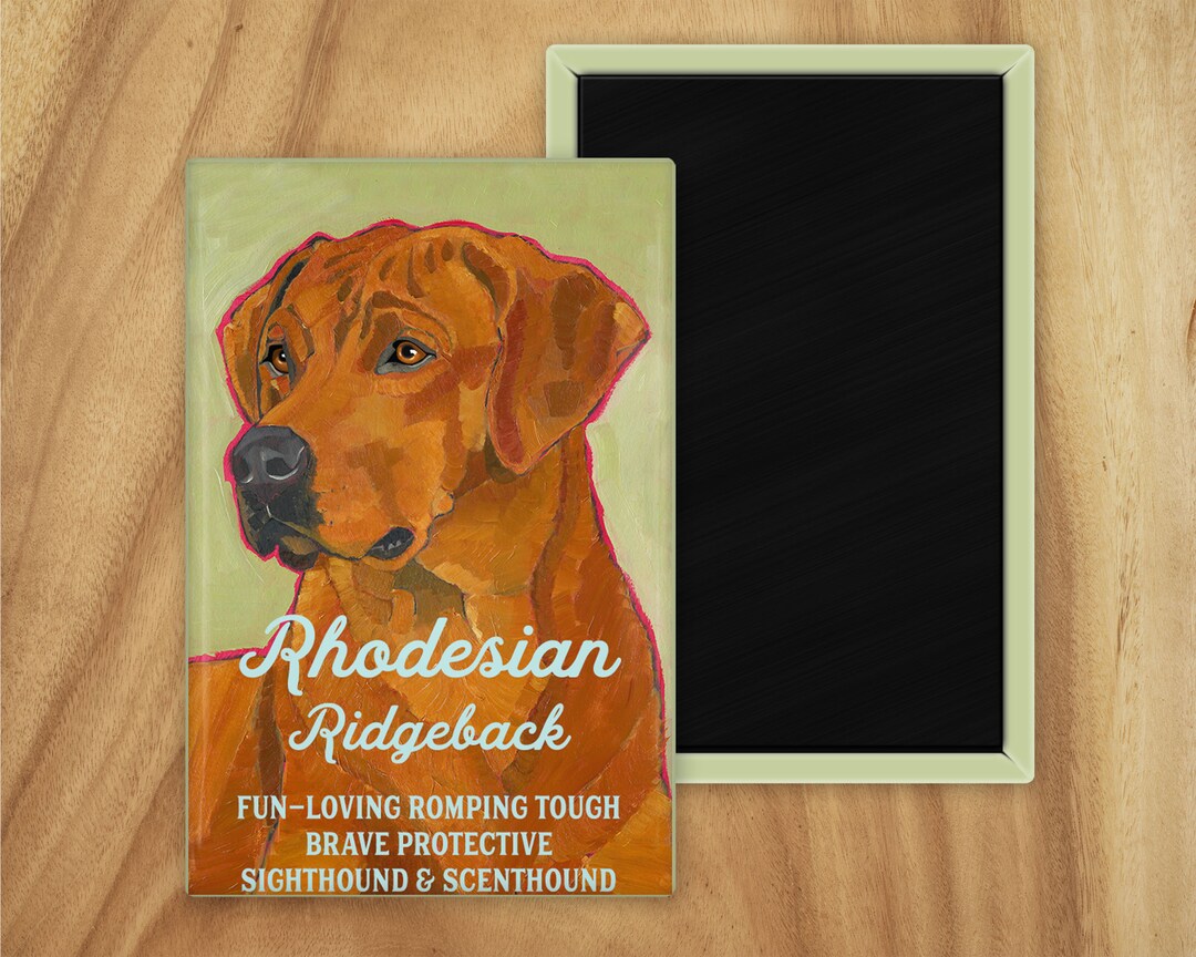 Rhodesian Ridgeback Magnet,coworker Gift,stocking Stuffer,hostess Gift ...