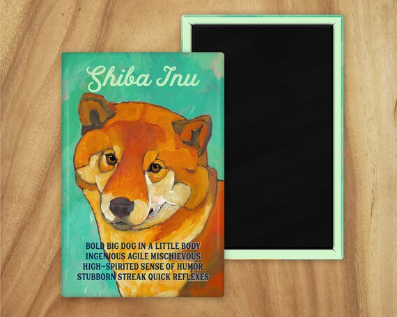Shiba Inu Magnetcoworker Gifthostess Giftstocking Stufferhousewarming Giftthinking Of Youin Memory Ofdog Mom Giftstudent Gift