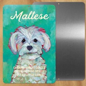 Lhasa apso metal sign,coworker gift,hostess gift,housewarming gift,stocking stuffer,thank you gift,in memory of,thinking of you,graduation