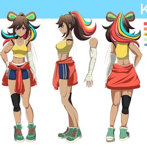 Custom Character Reference Sheet, Custom VTuber Reference Sheet, Custom VTuber Design, Anime Reference Sheet, Furry Reference Sheet