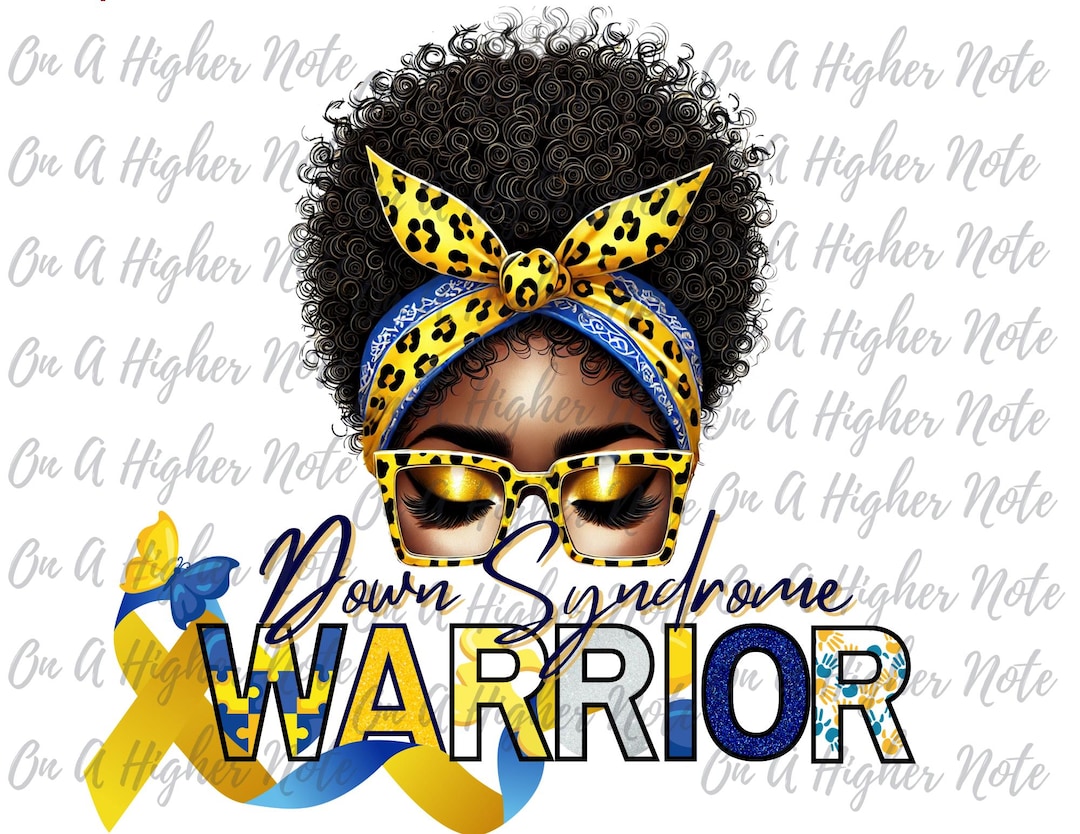 Down Syndrome Awareness Clipart PNG | Blue Yellow Ribbon Disability ...