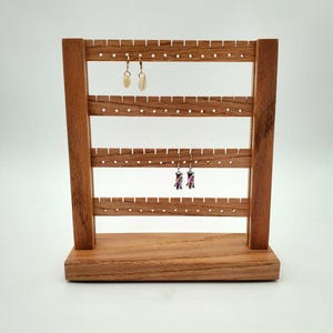Tabletop Earring Display - Earring Organizer, Jewelry Organizer, Earring Holder Stand, Earring Rack, Jewelry Stand, Jewelry Storage,