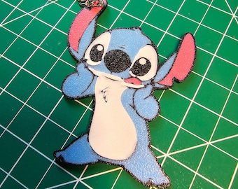 Stich 3D Printed Keychain