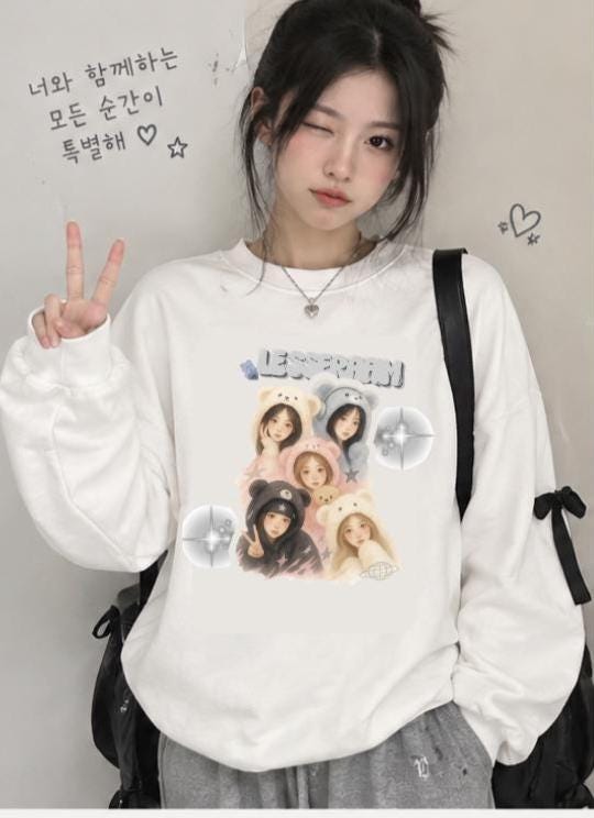 Le Sserafim Crewneck - Etsy