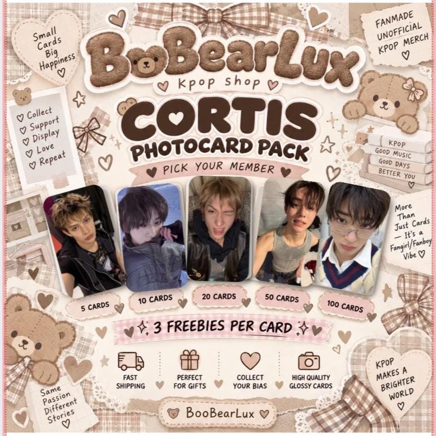 Cortis Cards - Etsy