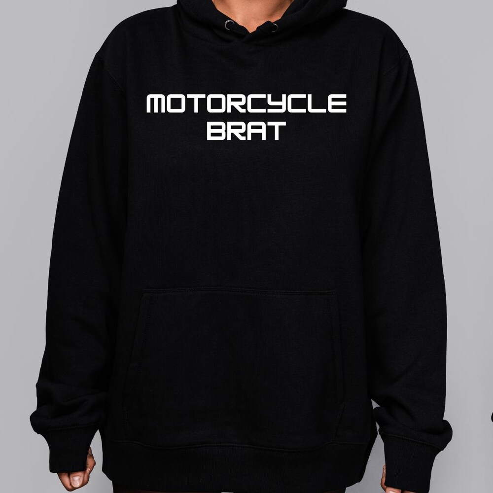 Unisex Hooded Sweatshirt, Motorcycle Unisex Hooded Sweatshirt, Motorcycle Print Hooded Sweatshirt, Unisex Sweatshirt, Trendy, Biker Hoodie