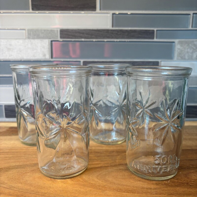 Jelly Jar Drinking Glasses - Etsy