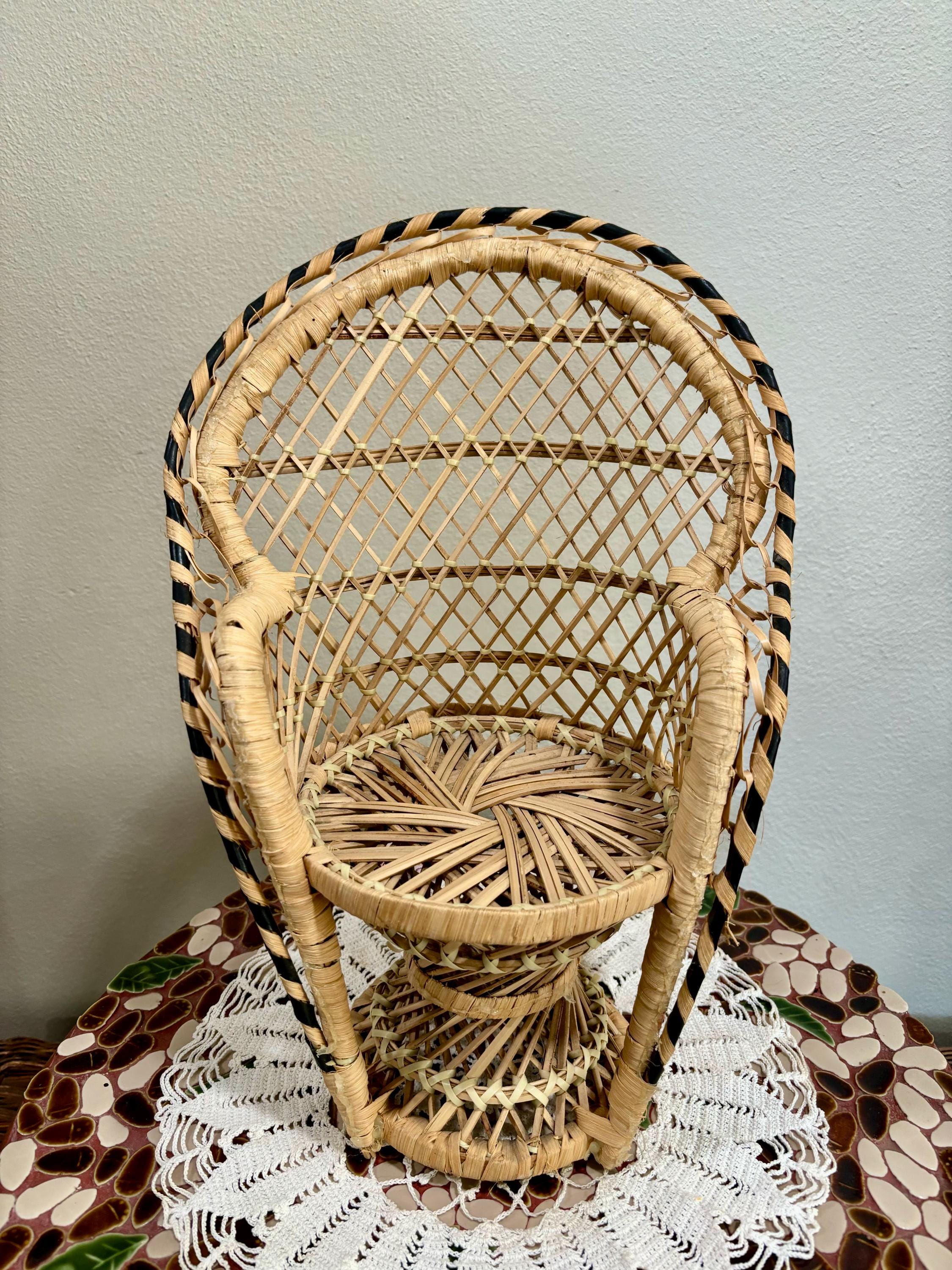 Vintage rattan chair - Etsy 日本
