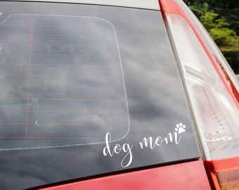Dog Mom Decal