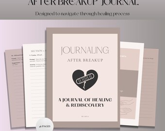 Journaling After Breakup | Breakup Journal | Healing Journal | Rediscovery | GoodNotes Journal | Heartbreak Notes | After Breakup Self-Care