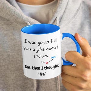 Funny Science Colorful Mug, Sarcastic Quote Cup, Gift for Scientists, Novelty Tea Coffee Mug, Laboratory Humor Drinkware