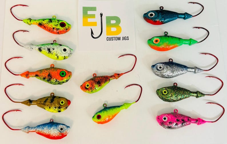 Custom Painted Jigs - Variety Pack - Etsy