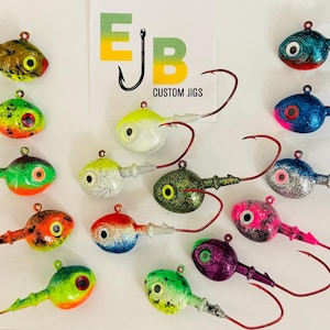 custom printed ice fishing lures Custom Walleye Lures