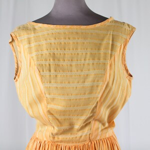 60s Orange Sleeveless Dress image 2