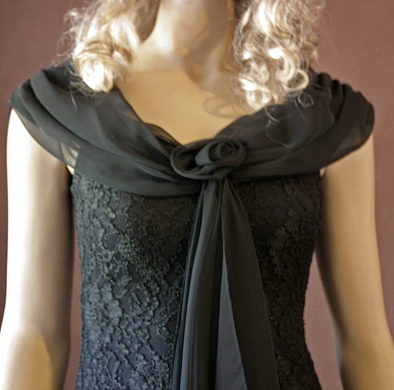BLACK WIGGLE DRESS - image 5