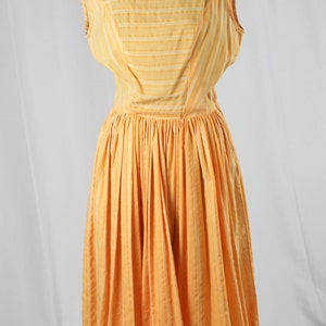 60s Orange Sleeveless Dress image 1