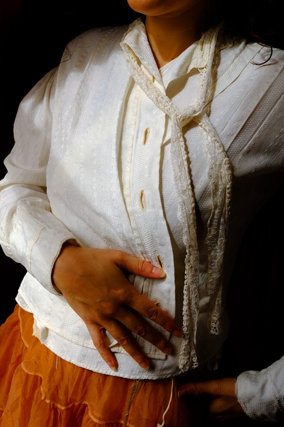 Victorian Cotton Blouse or jacket