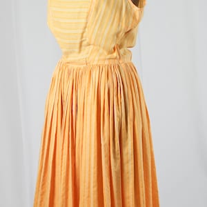 60s Orange Sleeveless Dress image 3