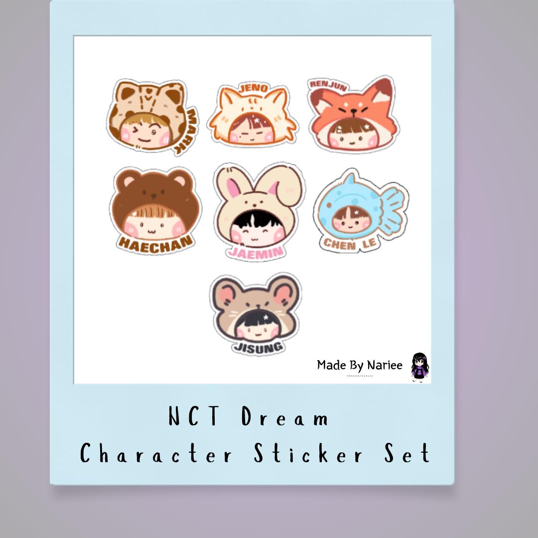 NCT Dream Character Sticker Pack - Etsy