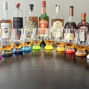 Glencairn Whiskey Glass Coozie Charm 10 Pack