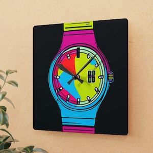 Swatch maxi wall clock - Etsy 日本