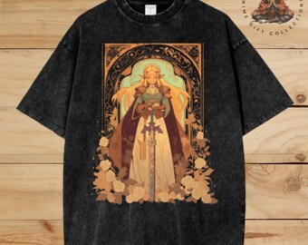 Princess Zelda T Shirt, Legend Of Zelda Shirt, Retro Gaming T-shirt, Fantasy Character Tee, Hero Of Hyrule Tee, Geeky Gamer Tee