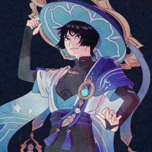 Wanderer 11x11 Art Print