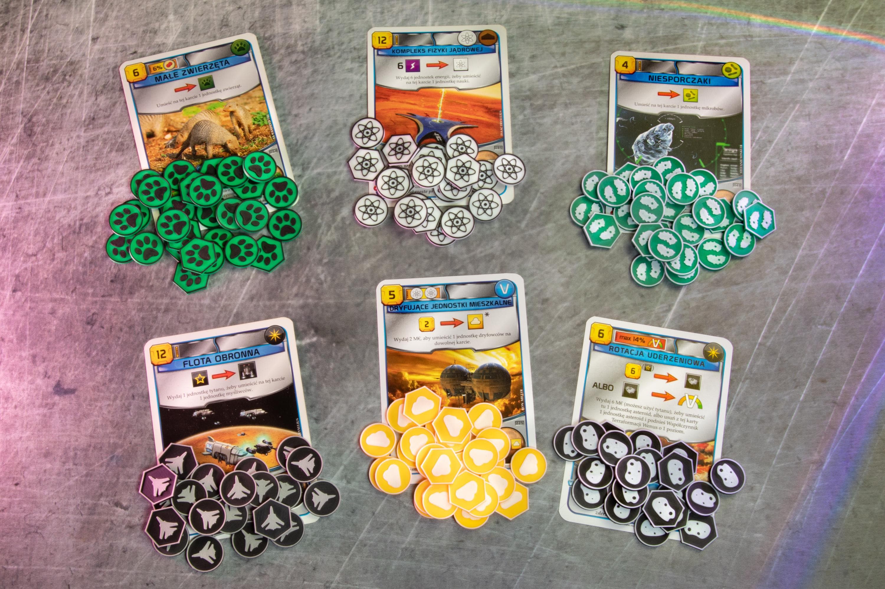 Terrafroming Mars - Pacchetto di custodie per carte premium