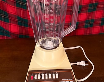 Vintage Hamilton Beach Scovill 7-speed Blender – Retro 1970s