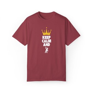Funny Drinking Shirt-Keep Calm and Drink Tee-Beer Lover Gift-Party T-Shirt for Men & Women