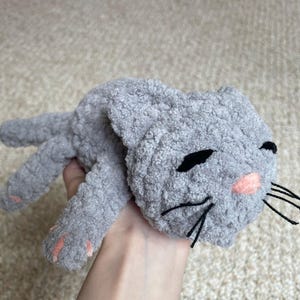Sleepy Kitty Crochet Pattern | Amigurumi Cat (PDF Pattern)