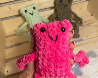 Crochet Leggy Frog | Handmade Amigurumi Frog