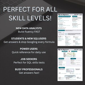 SQL-spiekbriefje Leer SQL-referentietraining voor beginners met gegevensanalisten pdf afbeelding 3