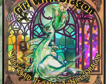 ドラゴンを抱く少女、恐ろしい時代のためのファンタジーアートサバイバルガイド、ハードカバーアート写真集