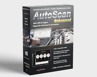 オートスキャン 強化 OBD2 EOBD エンジン カー診断ソフトウェア (全車両対応) Elm327