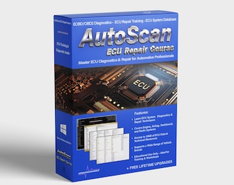 AutoScan ECU 修理および診断トレーニング ガイド - 教育用ソフトウェアとマニュアル