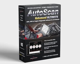 オートスキャン強化版 究極の OBD2 EOBD エンジン車診断ソフトウェア（全車両対応） Elm327