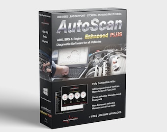 Autoscan Enhanced PLUS OBD2 EOBD エンジン カー診断ソフトウェア (全車両対応) Elm327