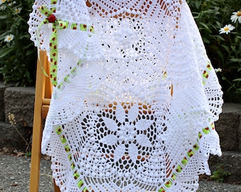 CROCHET PATTERN Silverlace & Tropicana Blankets Ebook Crochet Pattern in PDF