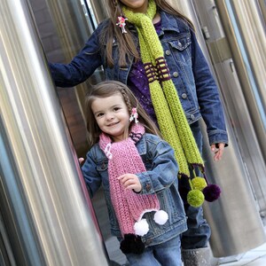 KNIT PATTERN Paint The Town Hand Knitted Scarf Pattern in PDF Instant Download