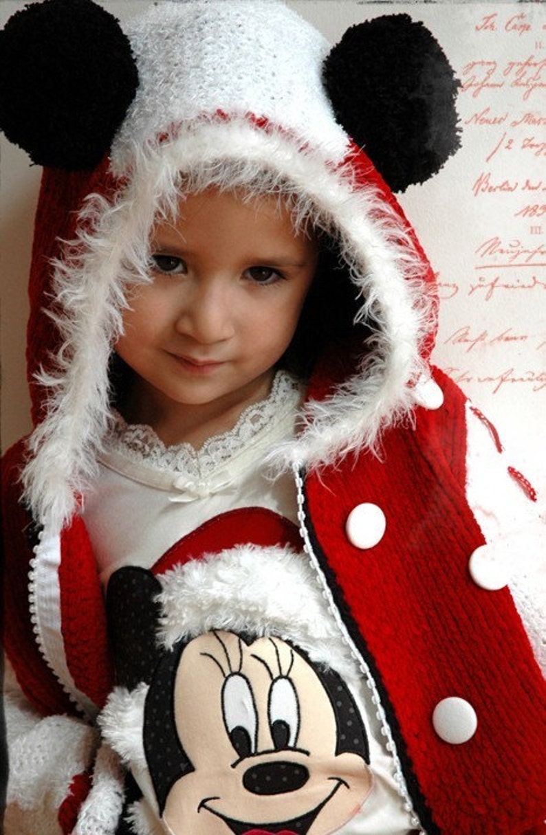 PATTERN Miss M. Hand Knitted Jacket Knit Pattern with Crochet image 3